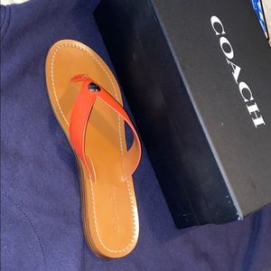 Coach sandals